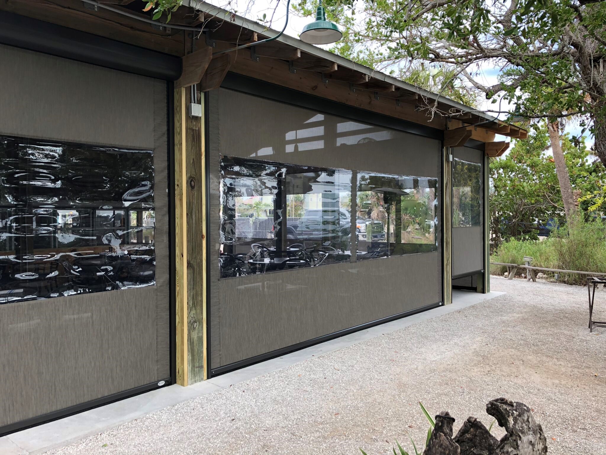 Motorized Retractable Screens For Patios, Porches, Garages